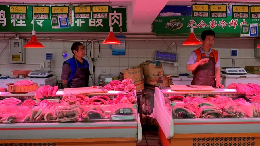 China importó 10 millones de toneladas de carne durante el 2020