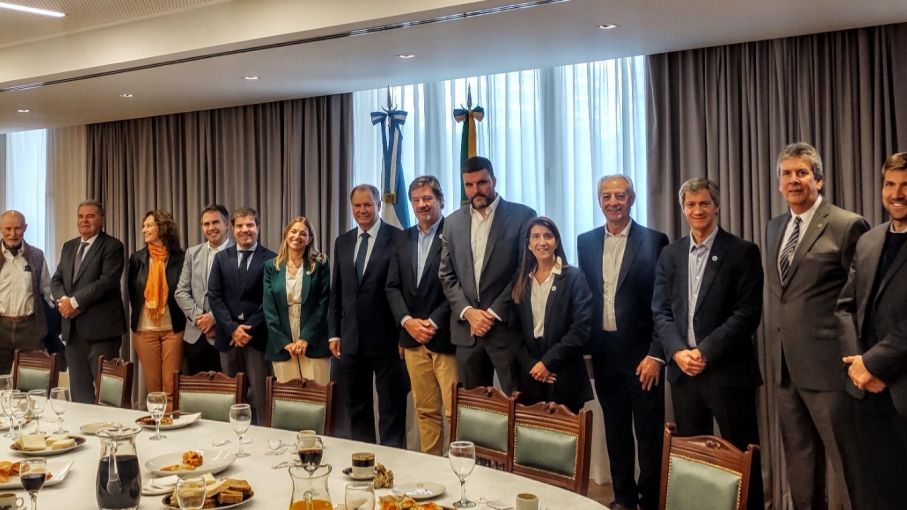 El Consejo Agroindustrial se reunió con una delegación de Parlamentarios de Brasil